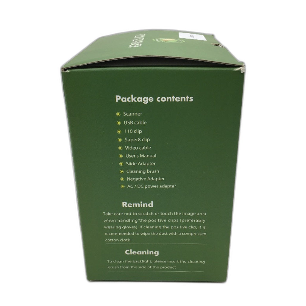 DigitNow All in One High Resolution Film Scanner 126KPK/135/110 Super8 Slide NEW