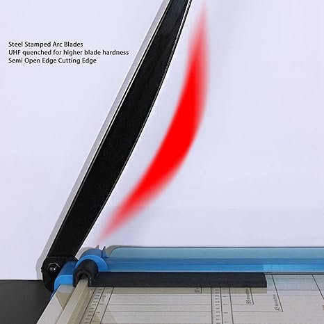 SL-4 Stainless Steel Precision Sharp Cut Paper Cutter with Measurements NEW