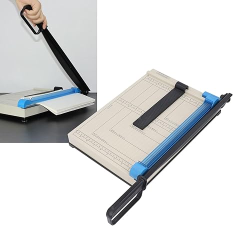 SL-4 Stainless Steel Precision Sharp Cut Paper Cutter with Measurements NEW