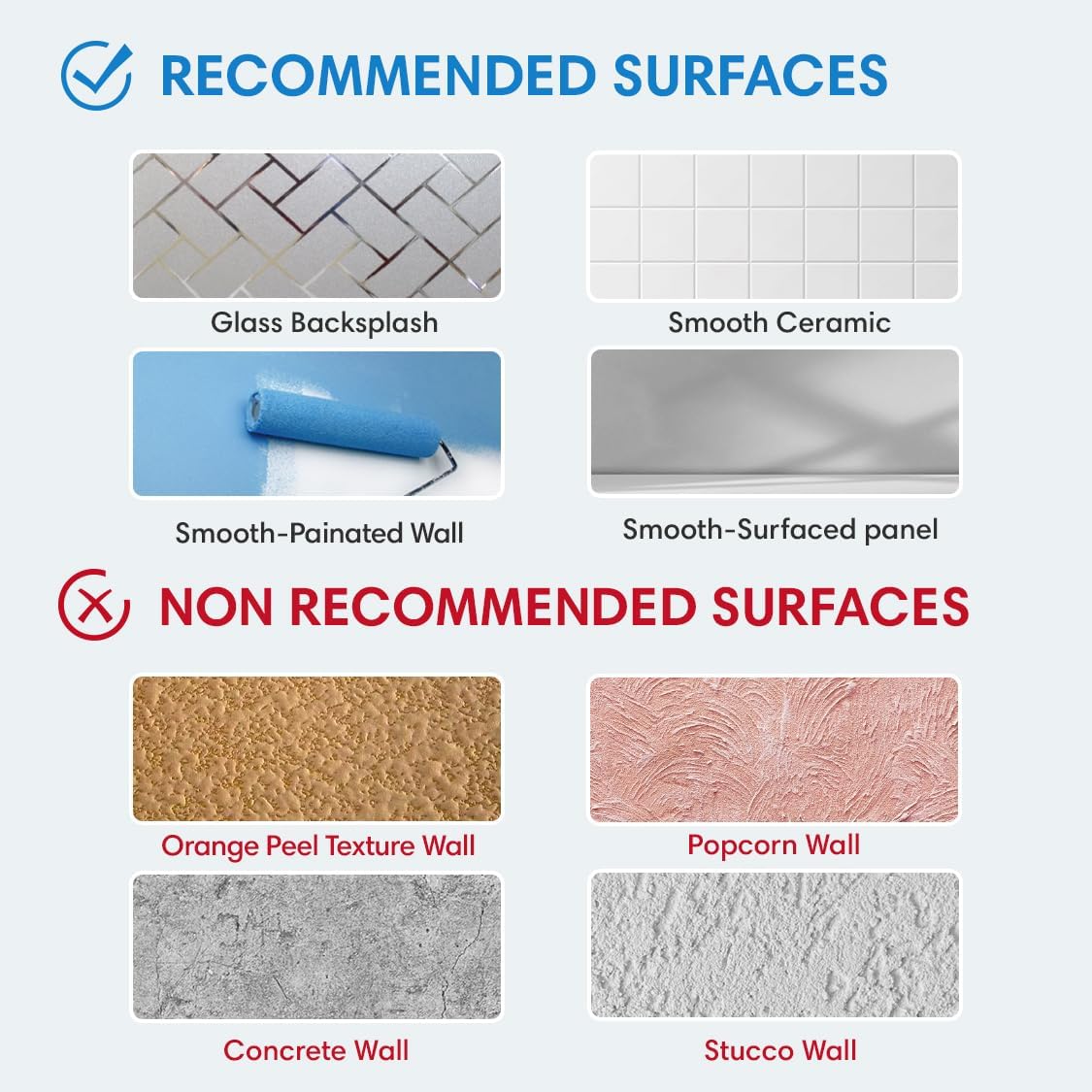 COMSTICKC Decor 10 Piece Beige Fish Scale Peel and Stick Backsplash Tiles NEW