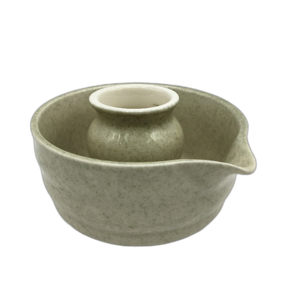 Myrthra 5 Piece Ceramic Ceremonial Matcha Tea Whisking Set Kit in Green NEW