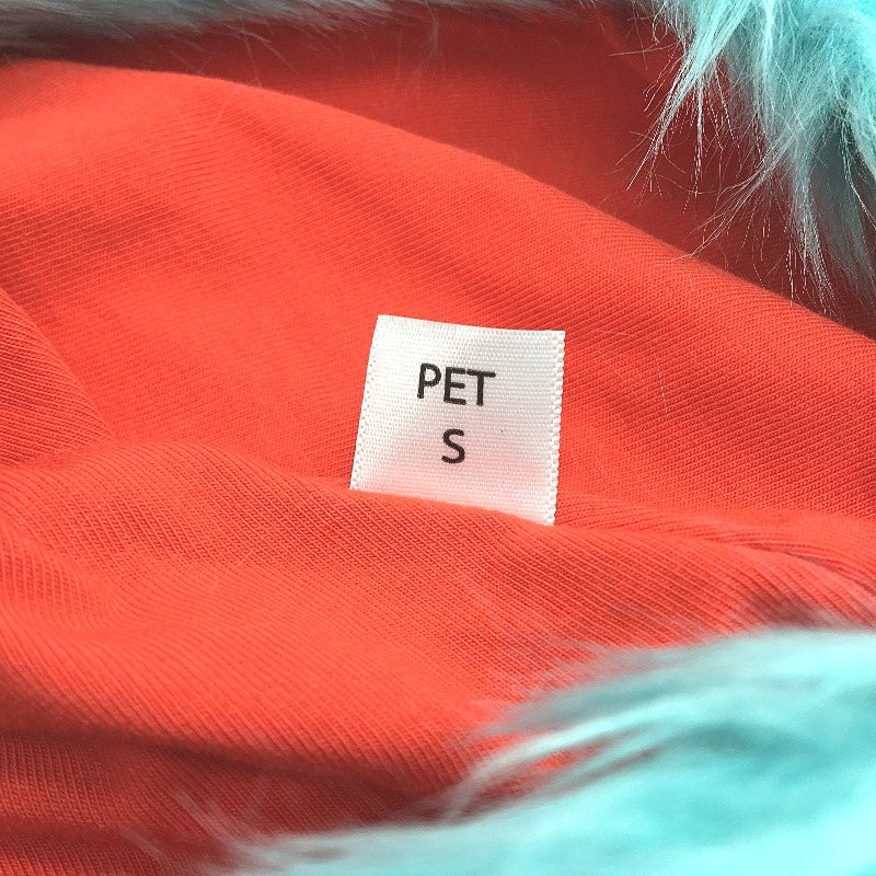 Peter Alexander Dr Seuss Thing 1 Fur Lined Hood Pet Dog Hoodie Size Small NEW