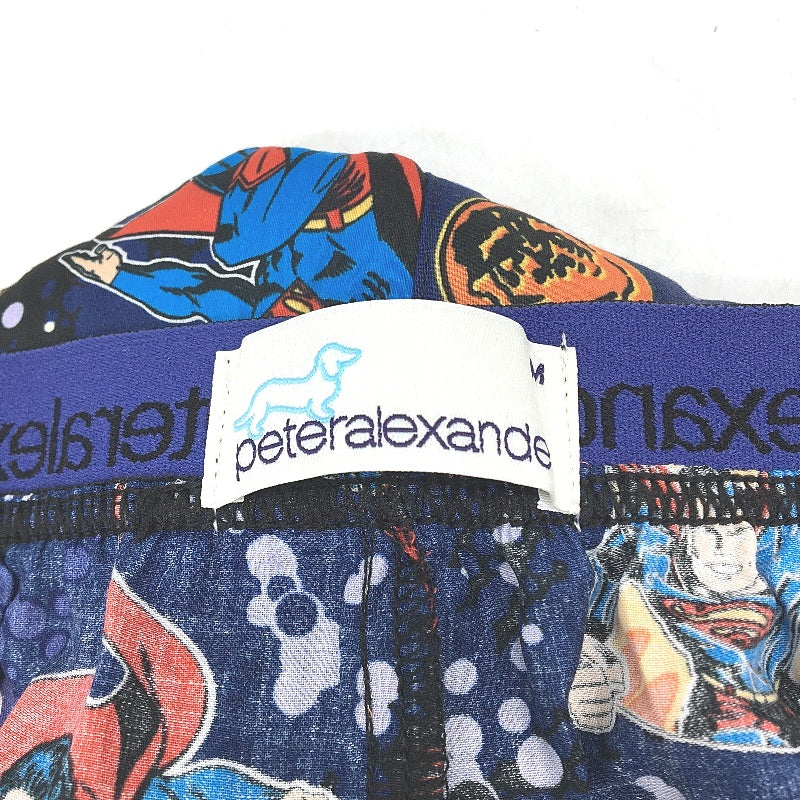 Peter Alexander DC Superman Purple Cotton Boxers Mens Size Medium NEW