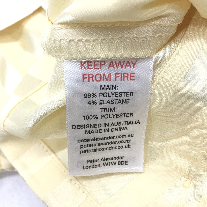 Peter Alexander Butter Satin Classic Short Pyjama Set Unisex Baby Size 0-3 NEW