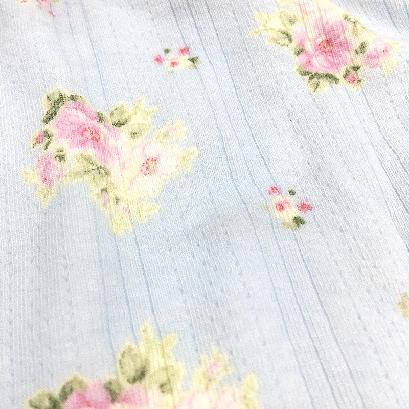 Peter Alexander Ditsy Pointelle Cami Baby Blue Pyjama Set Ladies Size XS NEW