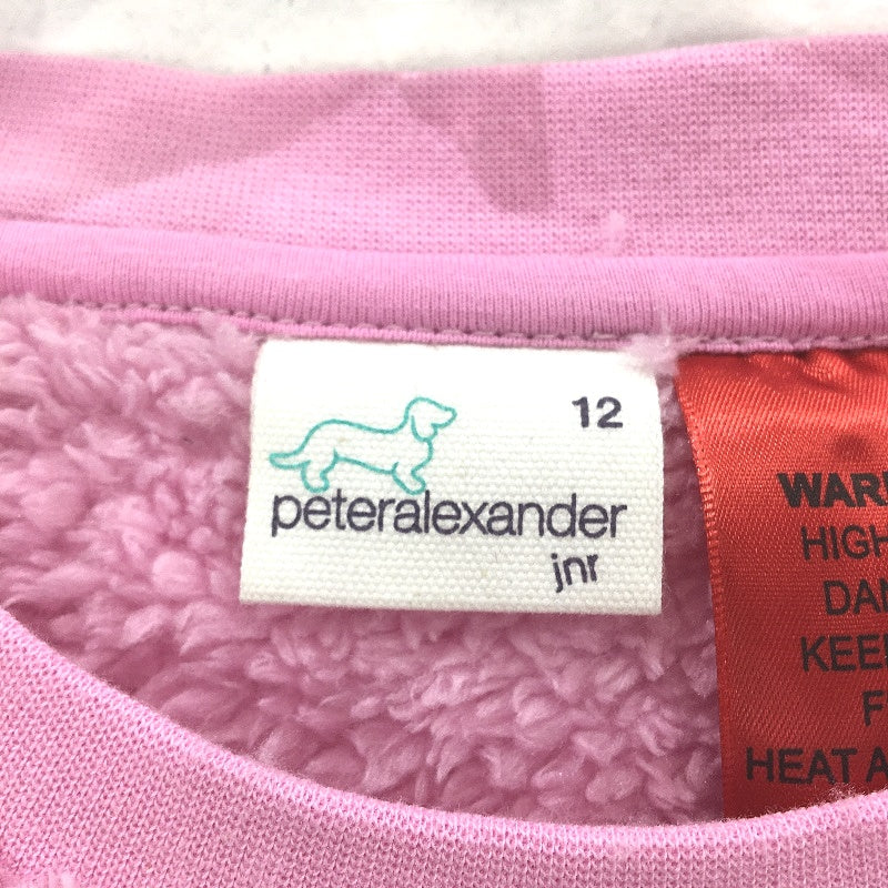Peter Alexander Junior Care Bears Fleece Sweater Pink Nightie Girls Size 12 NEW