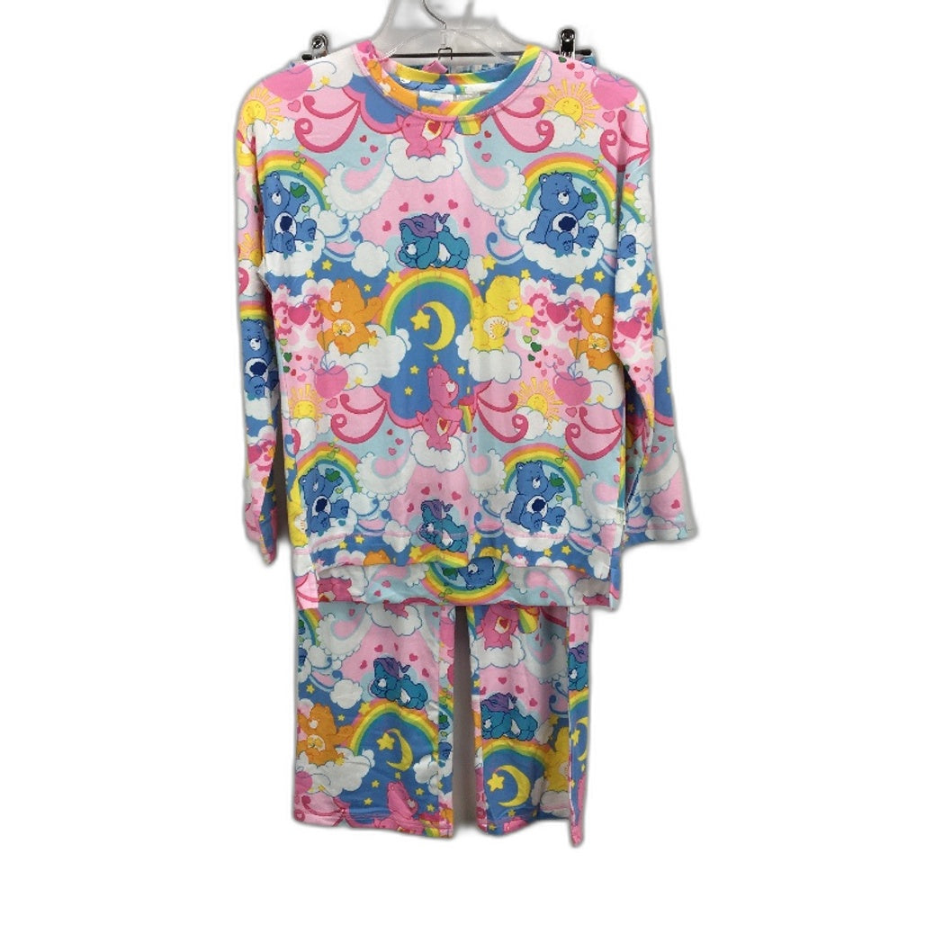 Peter Alexander Junior Care Bears Plush Long Pyjama Set Girls Size 12 NEW