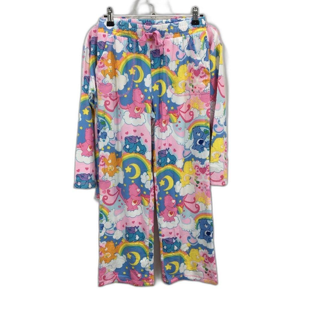 Peter Alexander Junior Care Bears Plush Long Pyjama Set Girls Size 12 NEW