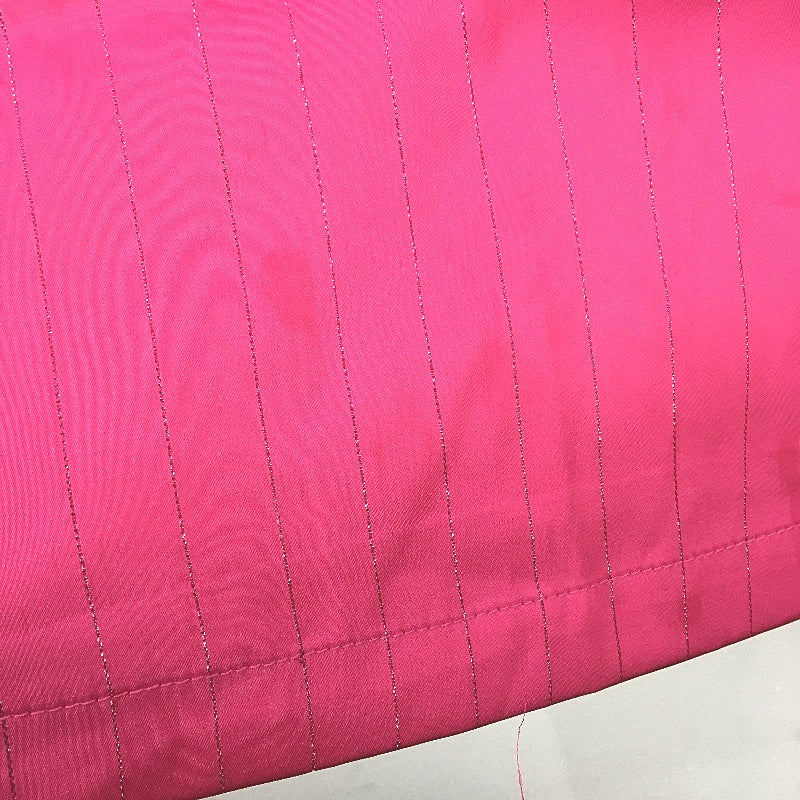 Peter Alexander Pink Lurex Chic Satin Shortie Pyjama Top Ladies Size Small NEW