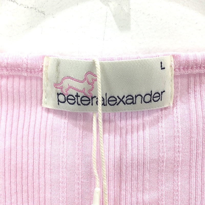 Peter Alexander Pointelle Rib Bows Baby Pink Nightie Ladies Size Large NEW