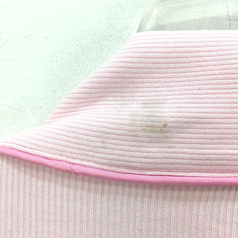 Peter Alexander Baby Pink Bow Rib Knit Dressing Gown Ladies Size XL NEW