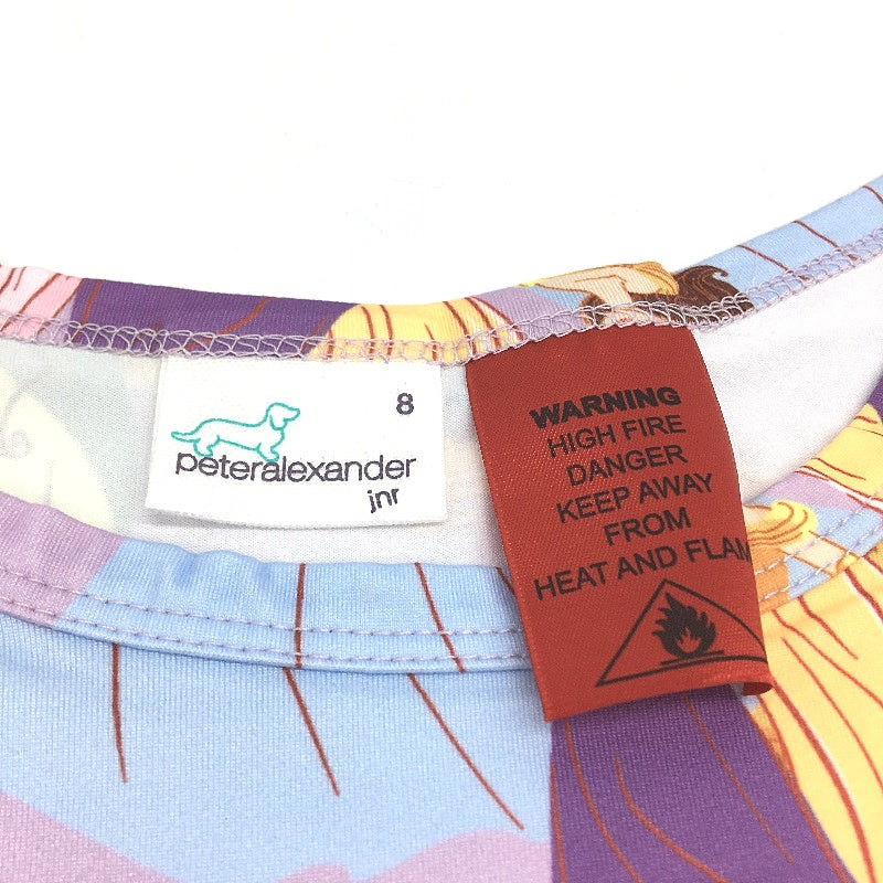 Peter Alexander Junior Disney Princess Purple Tulle Nightie Girls Size 8 NEW