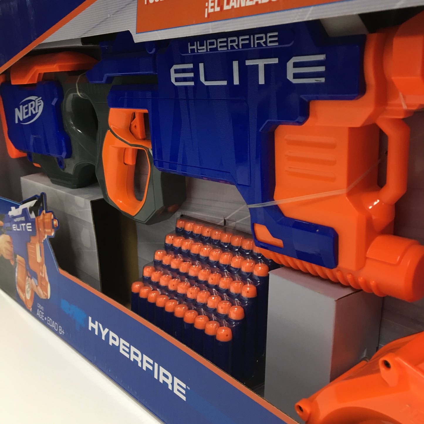 Hasbro Nerf N-Strike Elite HyperFire Blaster Mega Whistler Series Age 8+  NEW