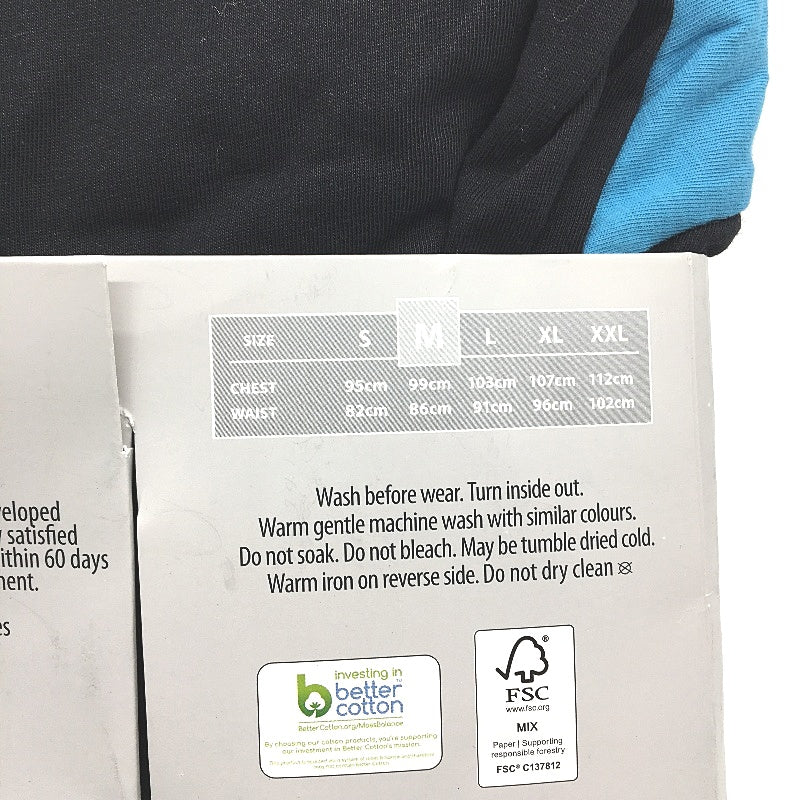 Westbay 2 Pce Daddy Cool Navy Short Sleeve Pyjama PJ Set Mens Size Medium NEW