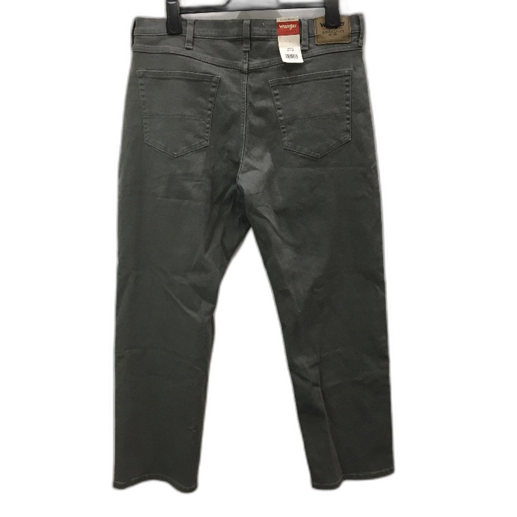 Wrangler Grey 5 Pocket Relaxed Fit Denim Jeans 112345044 Mens Size 36 x 30 NEW