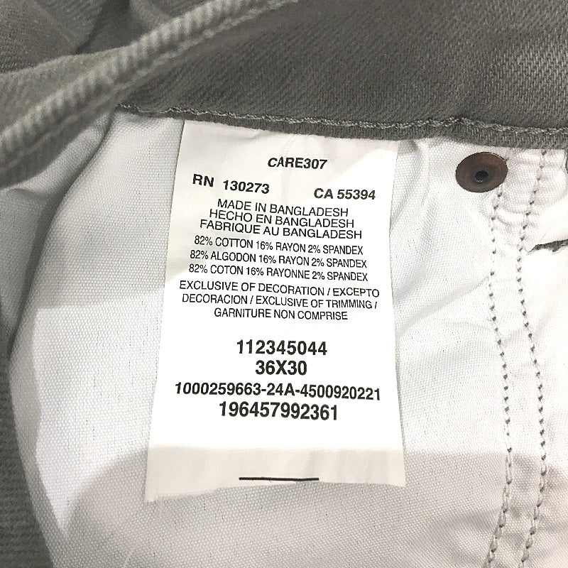 Wrangler Grey 5 Pocket Relaxed Fit Denim Jeans 112345044 Mens Size 36 x 30 NEW