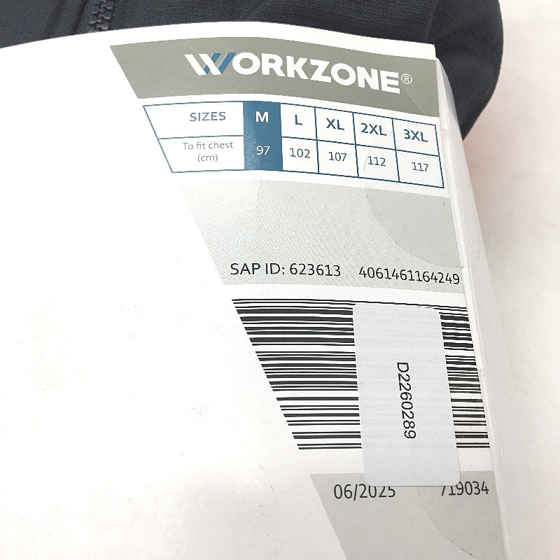 Workzone UPF-50 Orange & Navy HI-VIS Zip Up Class D Jacket Mens Size M NEW