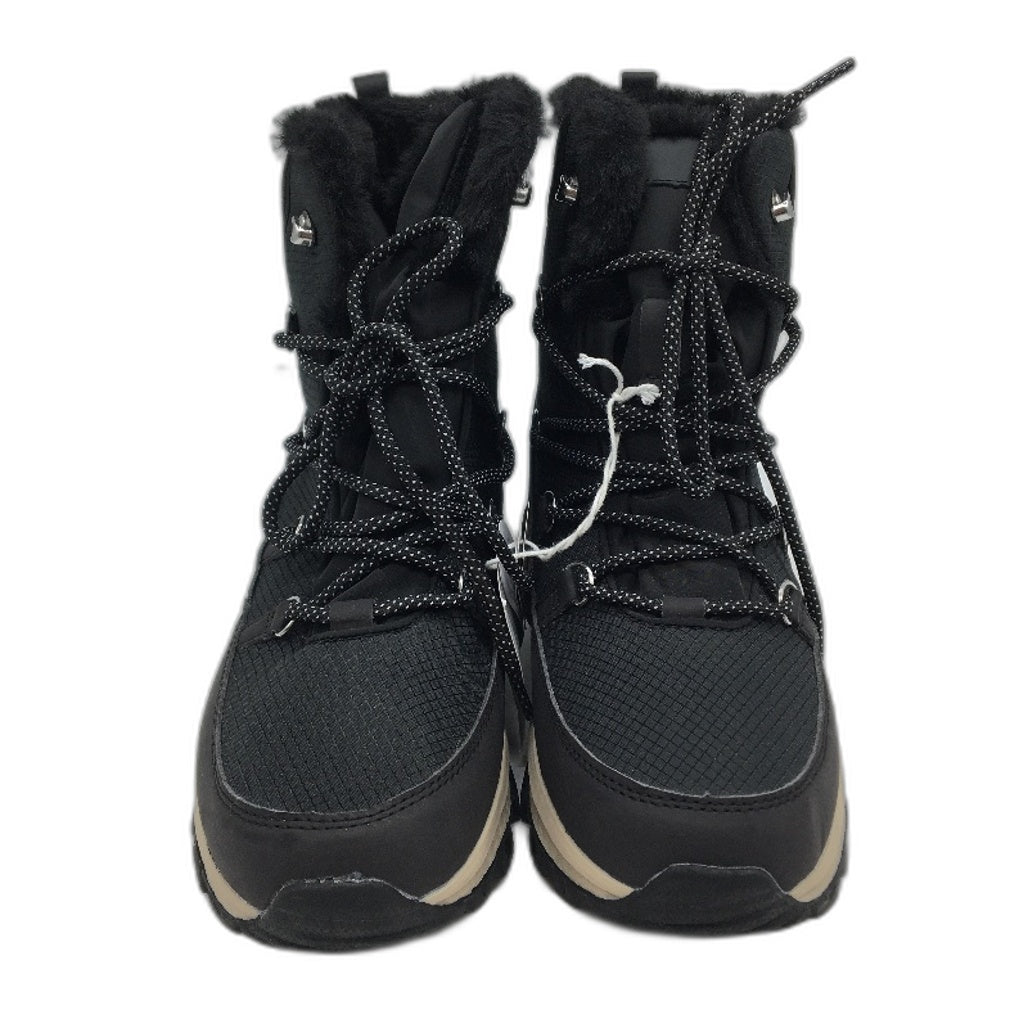 Crane Snow Extreme Thermoboots Warm Boots Fleece Lined Black Womens Size 10 NEW