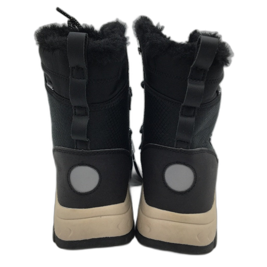 Crane Snow Extreme Thermoboots Warm Boots Fleece Lined Black Womens Size 10 NEW