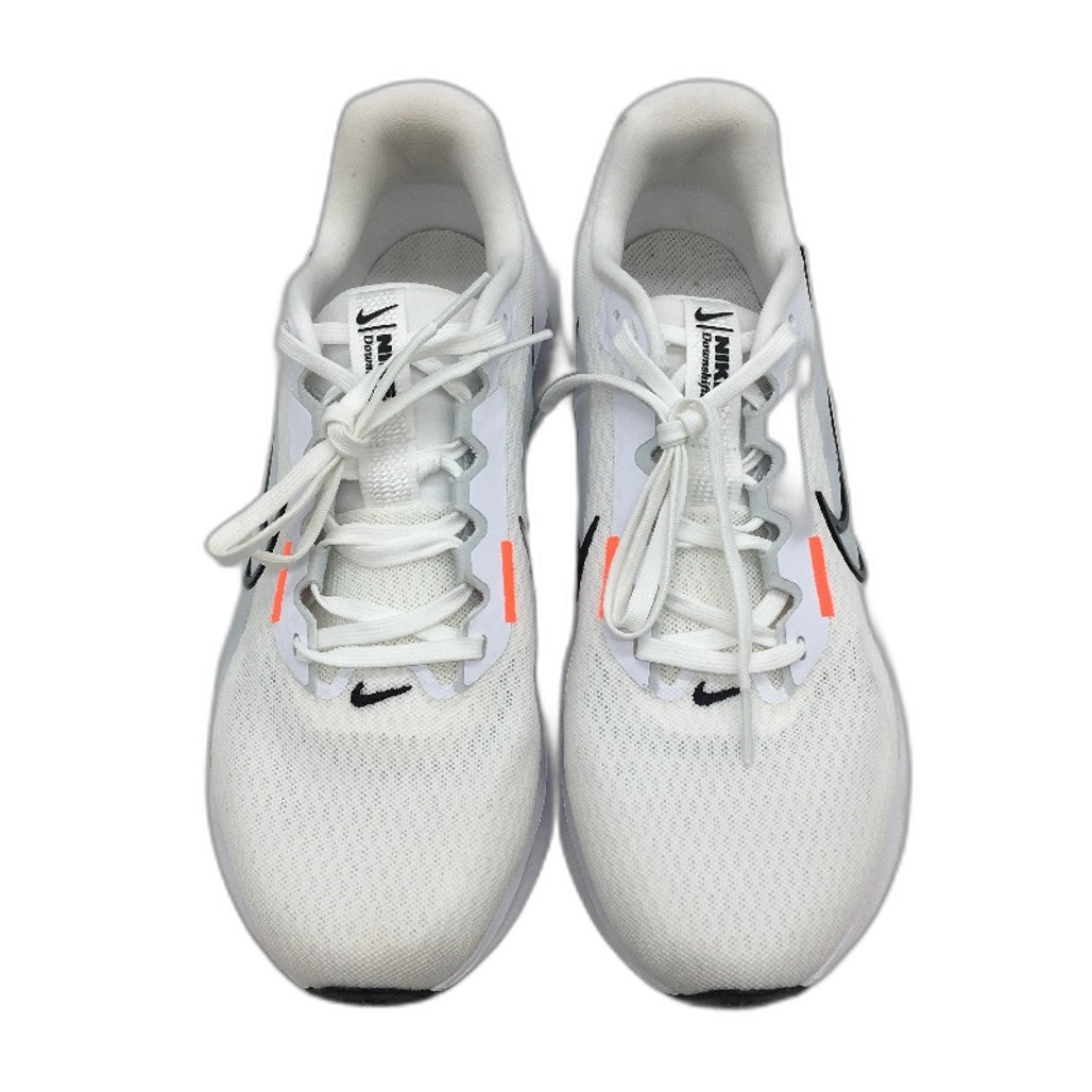 Nike Downshifter 13 White Black Accented Sneakers Unisex US Mens 11 Lds 11.5 NEW