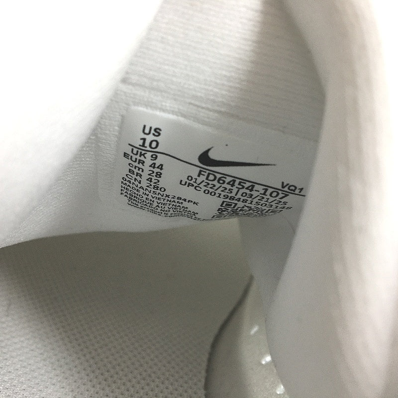 Nike Downshifter 13 White Black Accented Sneakers Unisex US Mens 11 Lds 11.5 NEW