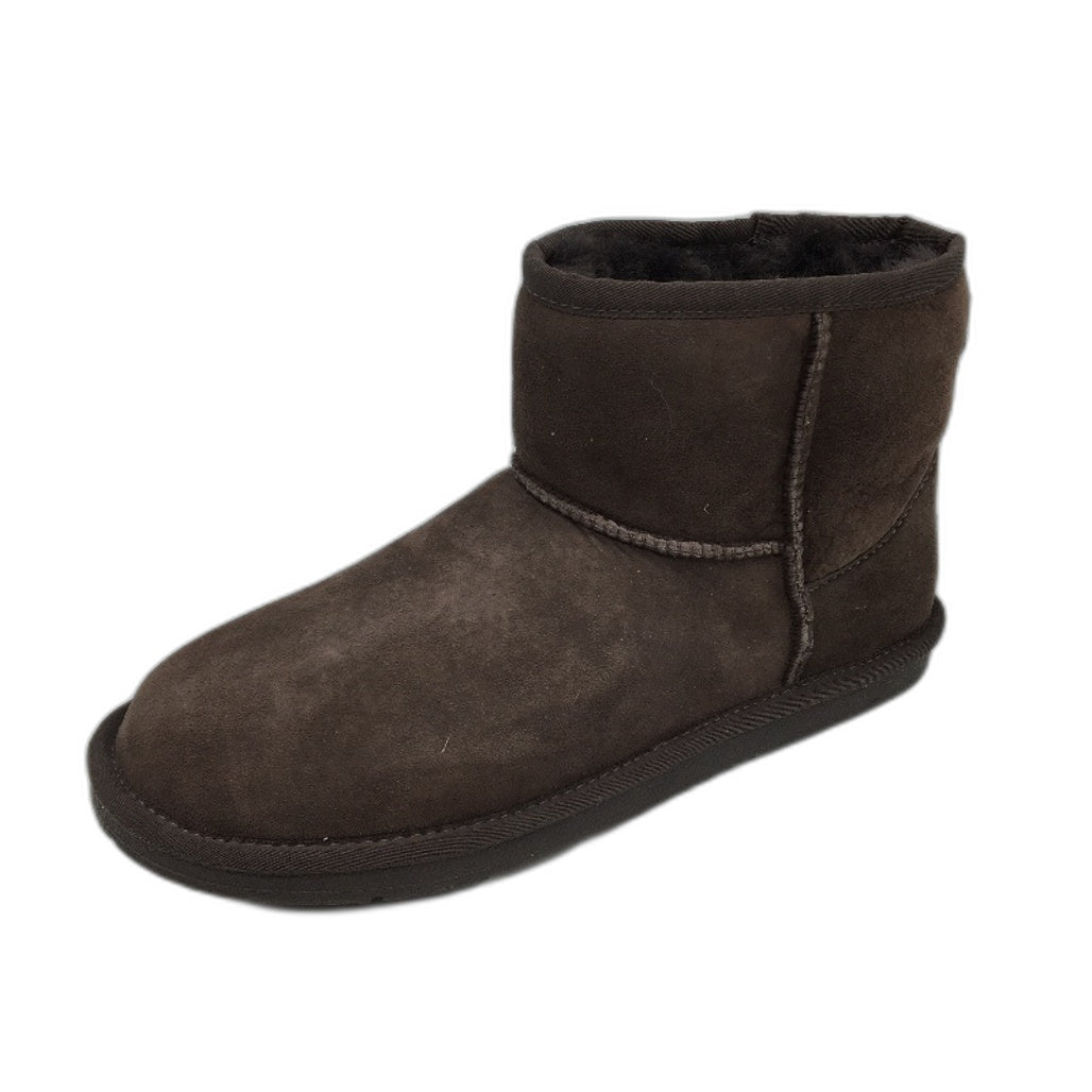 UGG Boots Australian Double Face Sheepskin Chocolate Unisex Sze EU43 M10 L12 NEW