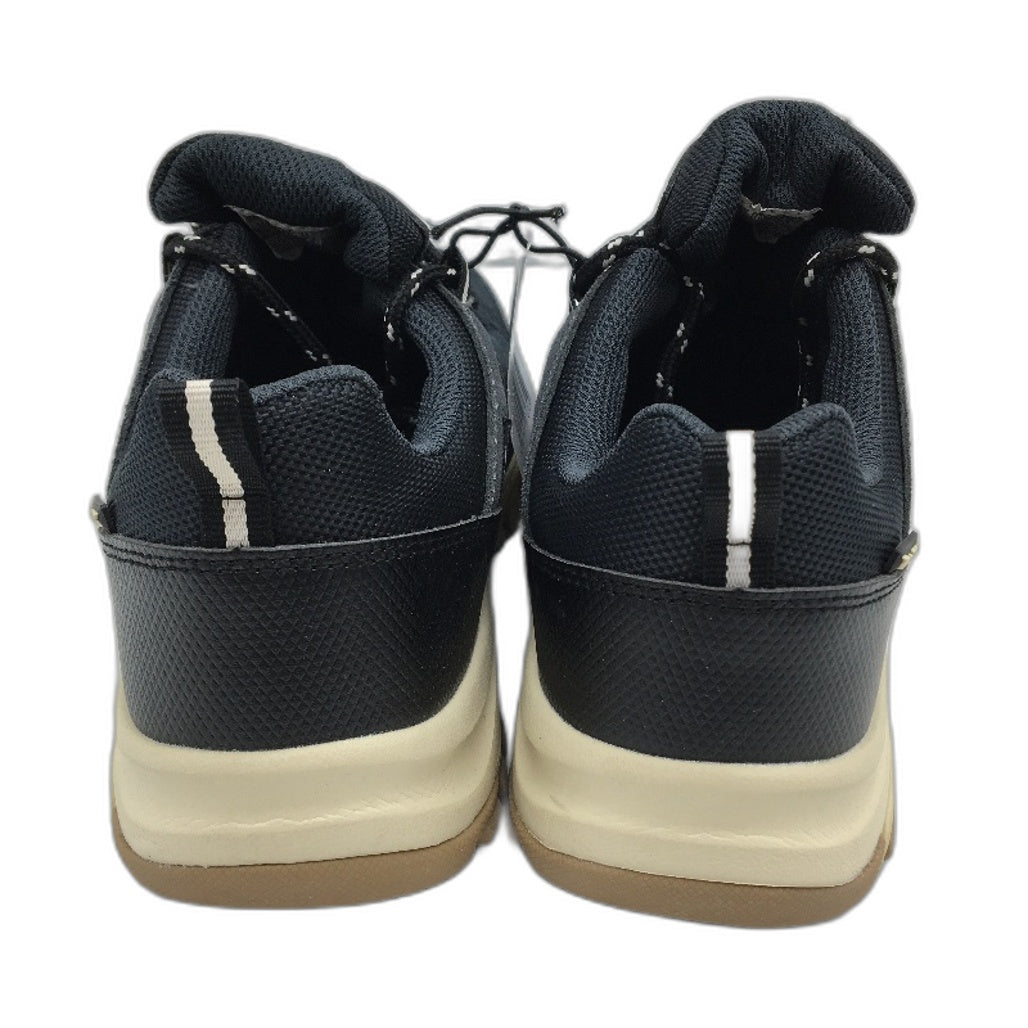 Crane Hiking Low Cut Lace Up Black Leather Upper Sneaker Shoes Ladies Size 8 NEW