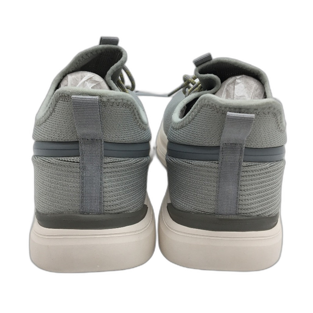 Fitville Grey Extra Wide Fit Trainers Slip On Laced Sneakers Mens US 12.5 NEW