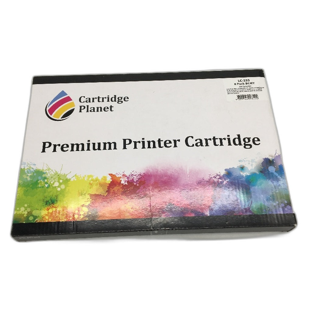 Cartridge Planet 8 Pack (2BK, 2C, 2M, 2Y) Compatible Ink For Brother LC-233