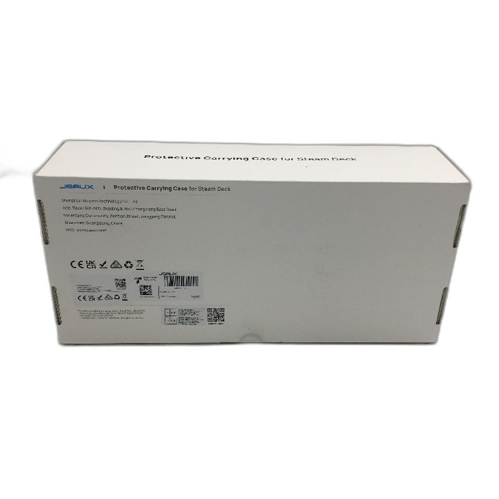 JSAUX Carrying Case Compatible With Steam Deck Protective Hard Shell Grey