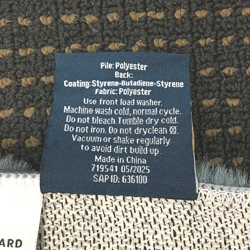 Kirkton House Teal Faux Fur Floor Rug Supersoft Mat 70cm x 1.4m