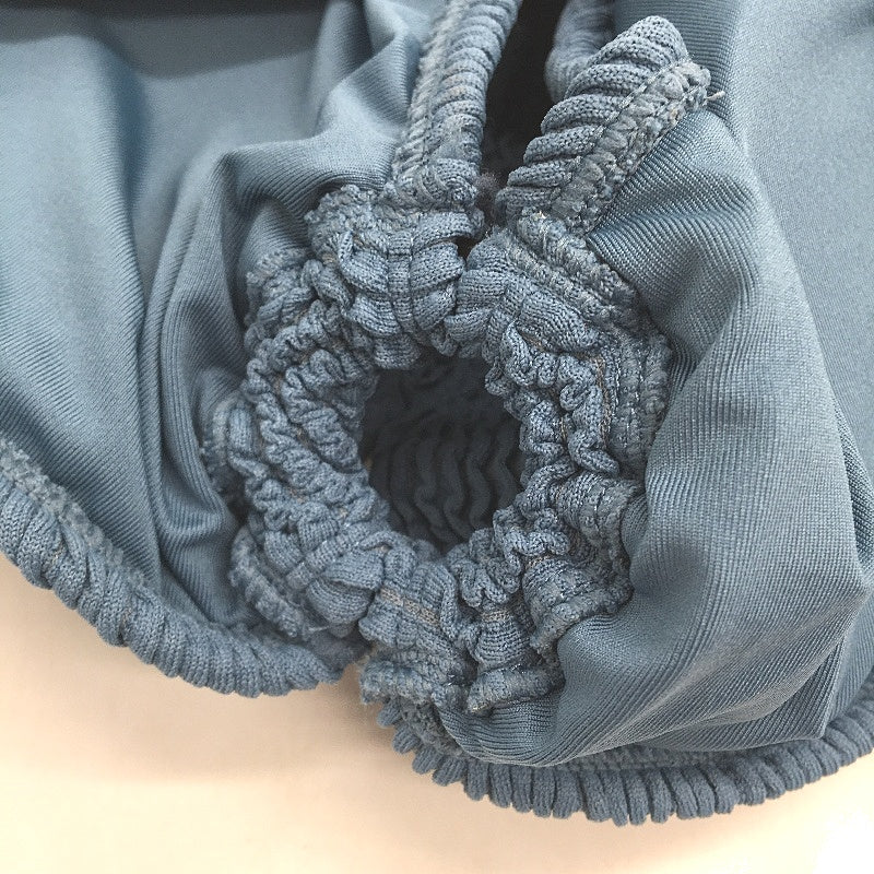 Myer 2 Piece Blue Textured Bikini Top & Bottom Swim Set Ladies Size 10