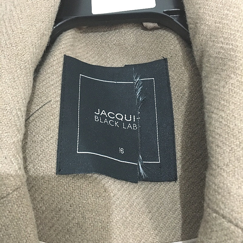 Jacqui E Taupe Soft Touch Longline Single Breasted Over Coat Ladies Size 16 NEW