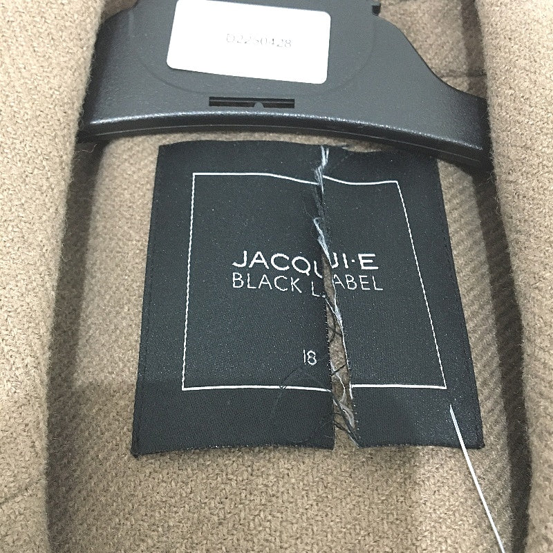 Jacqui E Taupe Soft Touch Longline Single Breasted Over Coat Ladies Size 18 NEW