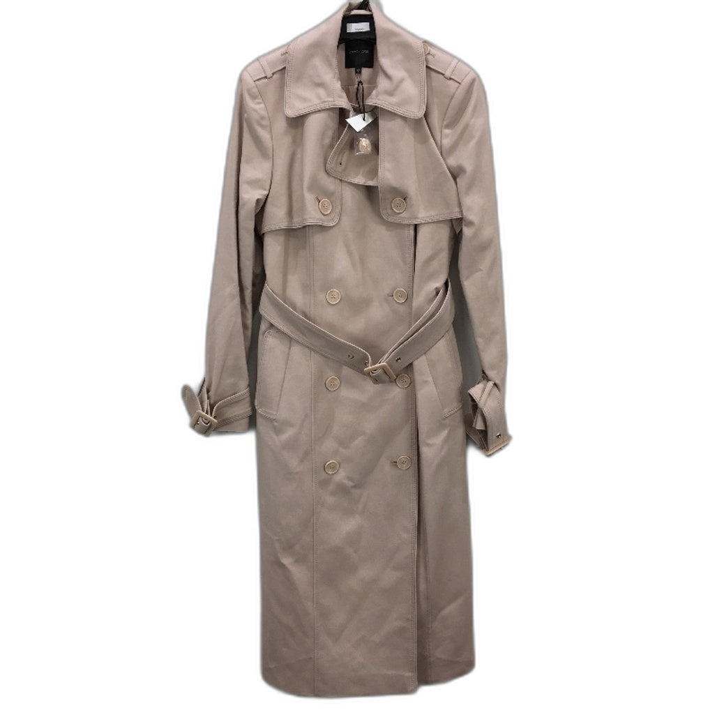 Portmans The Trench Silk Pink Double Breasted Overcoat Ladies Size 10 NEW