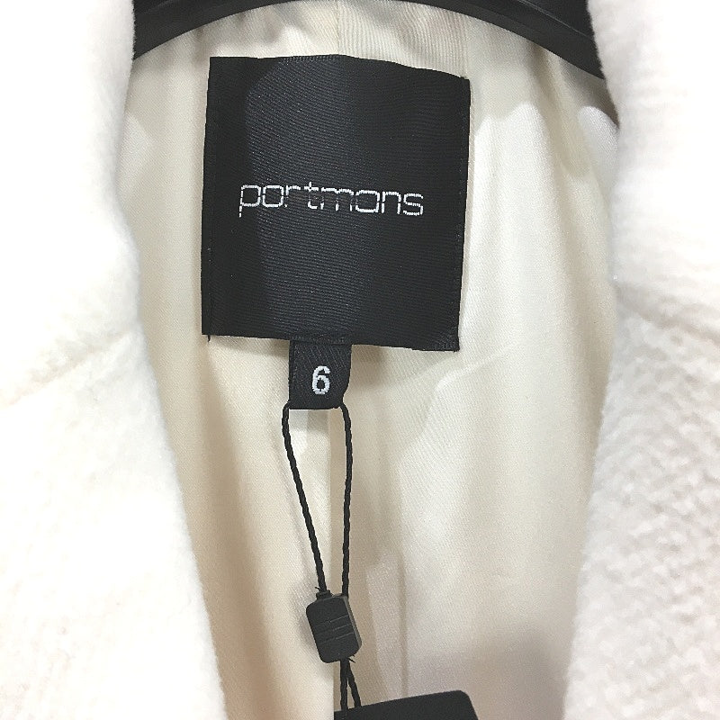 Portmans Snow White Gigi Single Breasted Soft Touch Winter Coat Ladies Sze 6 NEW