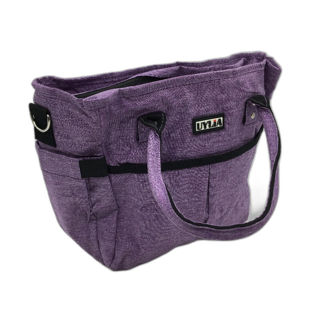 UYLIA Insulated Lunch Tote Bag With Adjustable Shoulder Strap & Bottle Holder