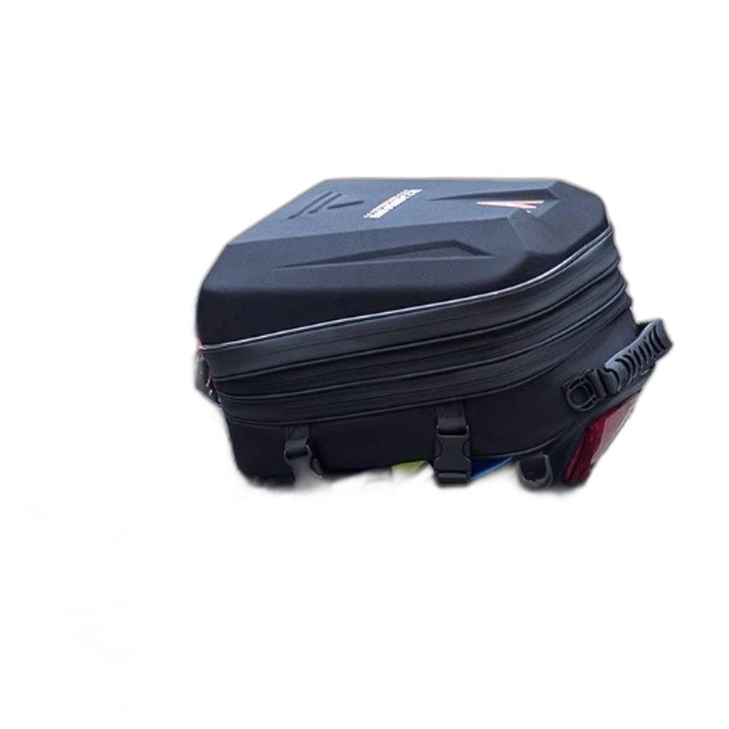 RZAHUAHU Motorcycle Luggage Bags Rear Seat Waterproof Tail Backpack Expandable