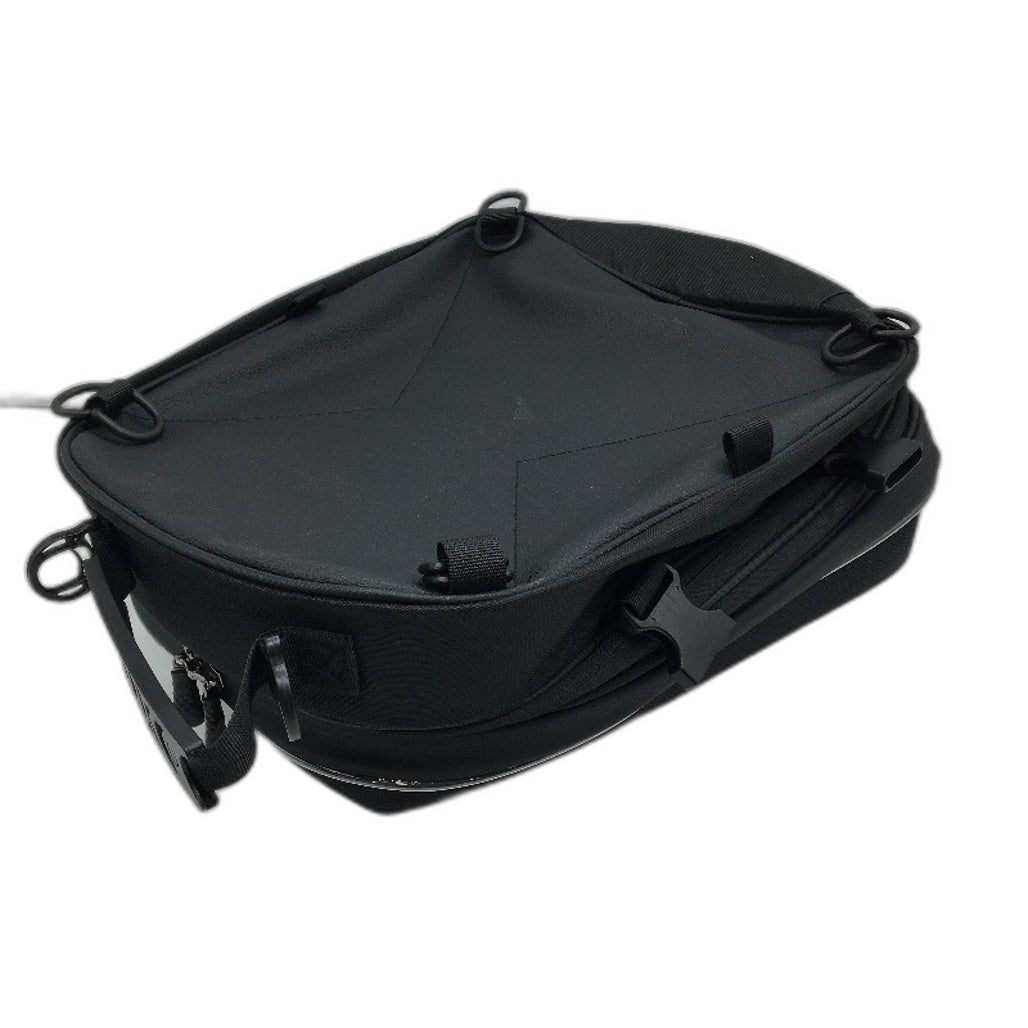 RZAHUAHU Motorcycle Luggage Bags Rear Seat Waterproof Tail Backpack Expandable