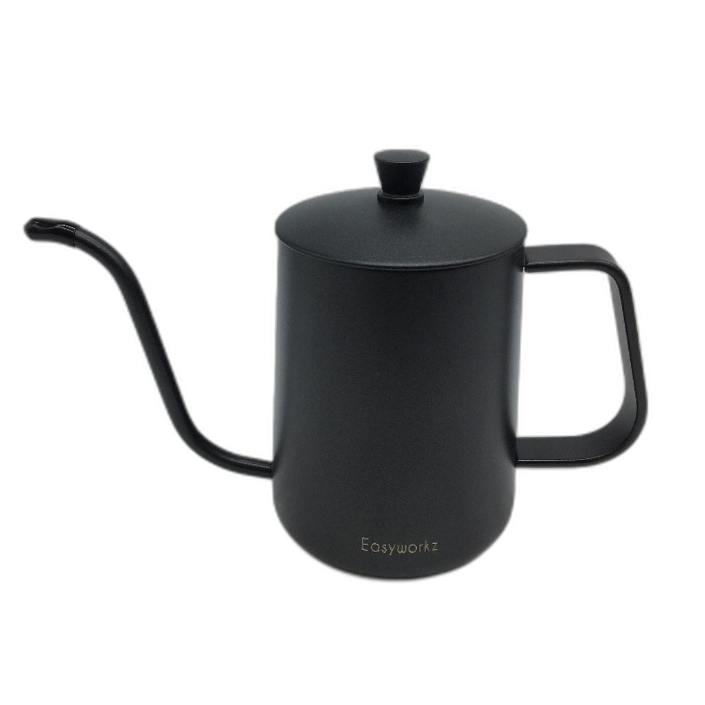 Easyworkz Gage Pour Over Kettle Stainless Steel Gooseneck Drip Coffee Tea Pot