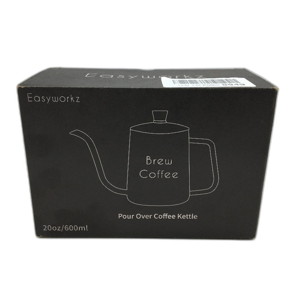 Easyworkz Gage Pour Over Kettle Stainless Steel Gooseneck Drip Coffee Tea Pot