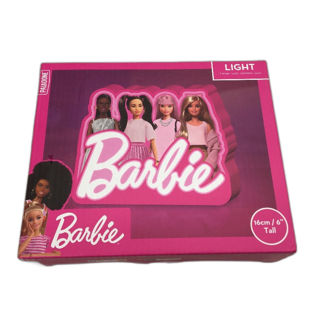 3 Pack Paladone Barbie Logo Desktop & Wall Mounted Home Decor LED Lights NEW