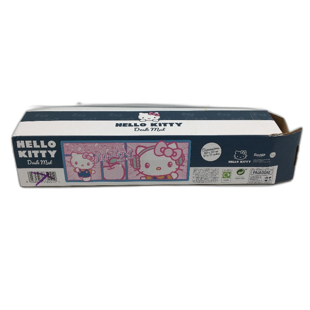 2 Pack Paladone Sanrio Hello Kitty 16cm Desktop Lamp and 80x30cm Desk Mat NEW