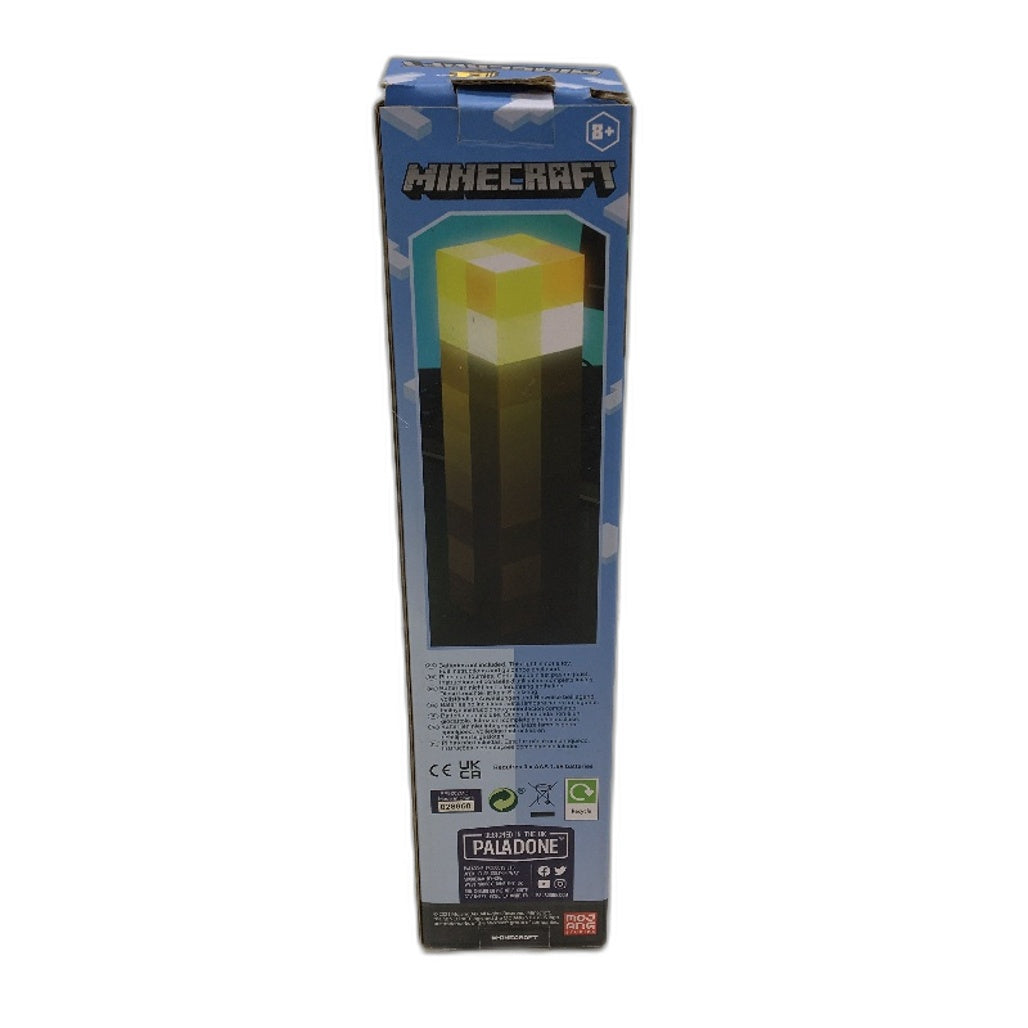 3 Pack Paladone Minecraft Creeper, Torch Light and Pen Holder Nightlight NEW