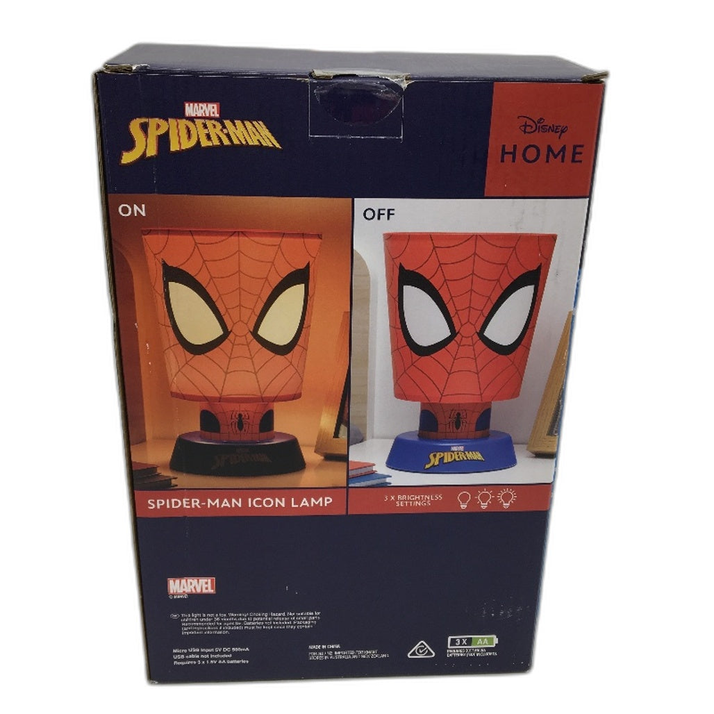 Paladone Disney Marvel Spider-Man Icon Desktop Lamp 26.5cm / 10.4 Inch Tall NEW
