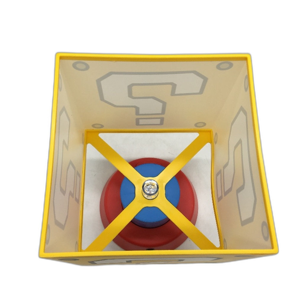 Paladone Super Mario Mystery Block Icon Desktop Lamp 26.5cm / 10.4 Inch Tall NEW