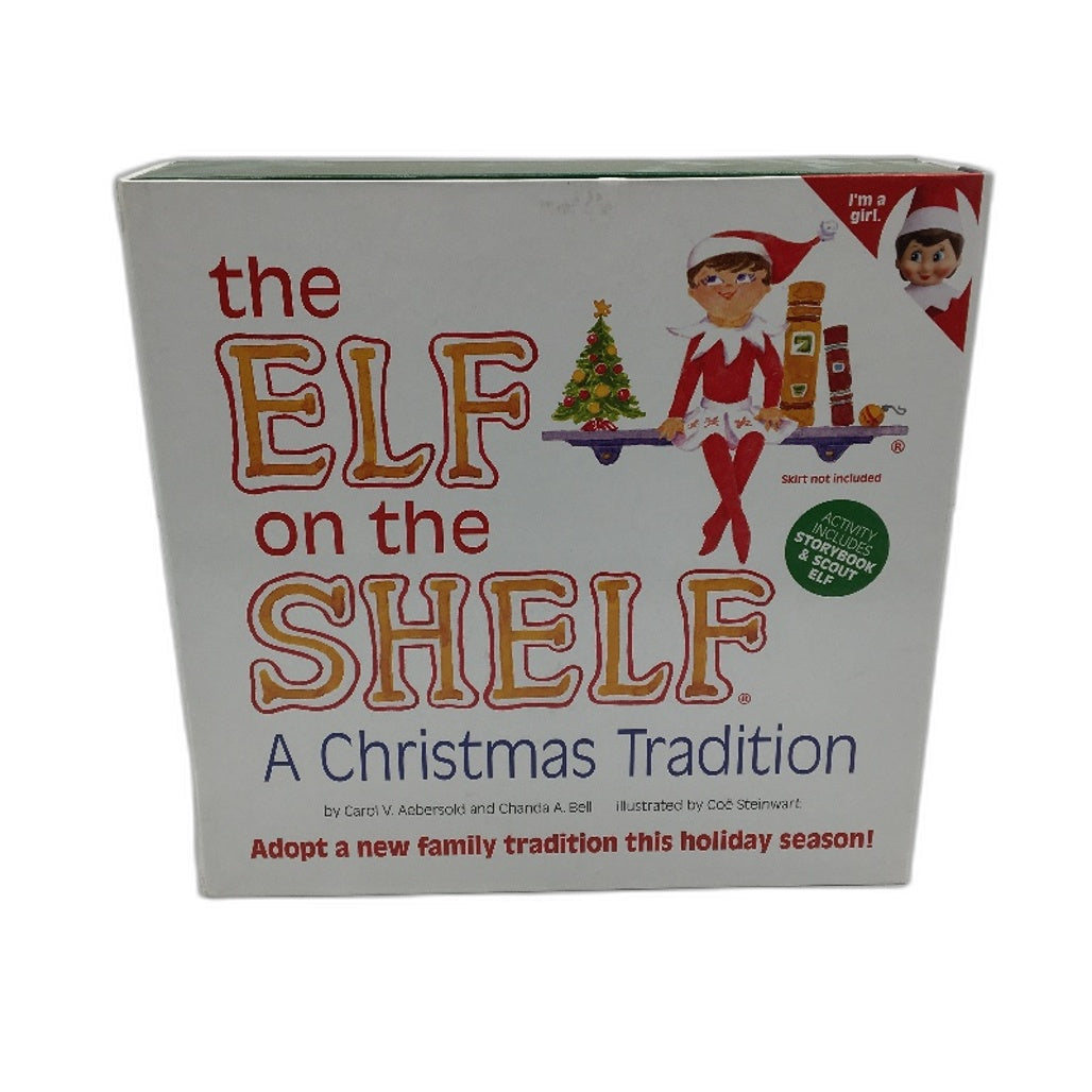 The Elf on the Shelf A Christmas Tradition Box Set Light Tone Girl Version NEW