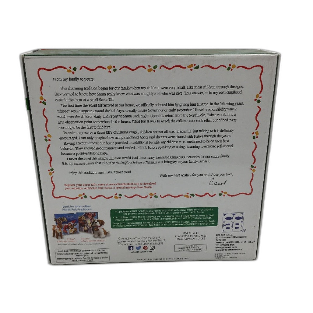 The Elf on the Shelf A Christmas Tradition Box Set Light Tone Girl Version NEW