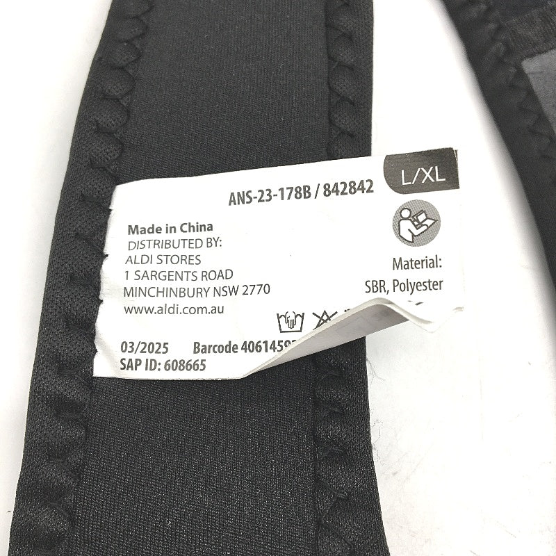 Crane Fitness Black Posture Trainer with Adjustable Straps Size L/XL NEW