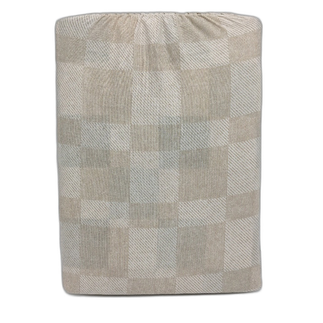 Remy Easy Care Green Check Reversible Cotton Rich Quilt Cover Set QUEEN NEW